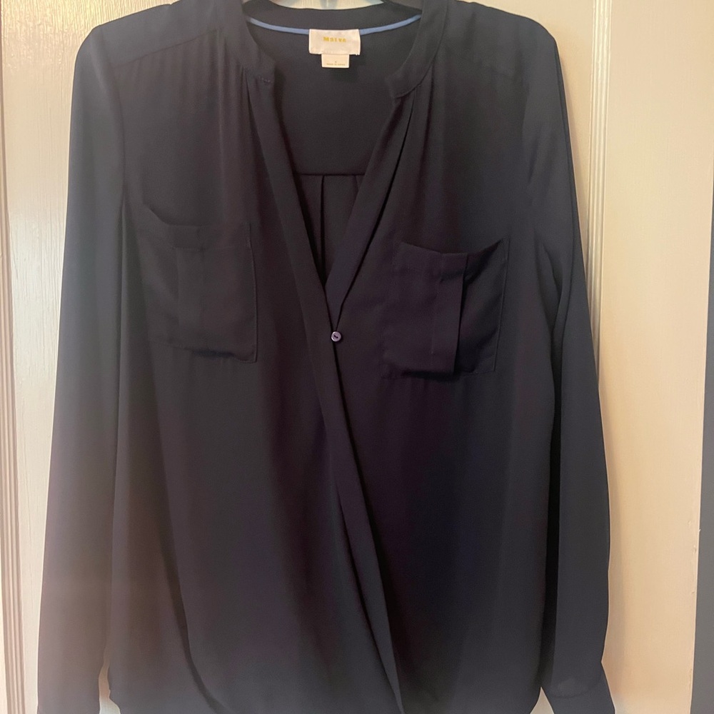 Elegant Black Women's Top